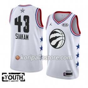 Toronto Raptors Pascal Siakam 43 2019 All Star Jordan Brand Valkoinen Lasten Pelipaidat Swingman